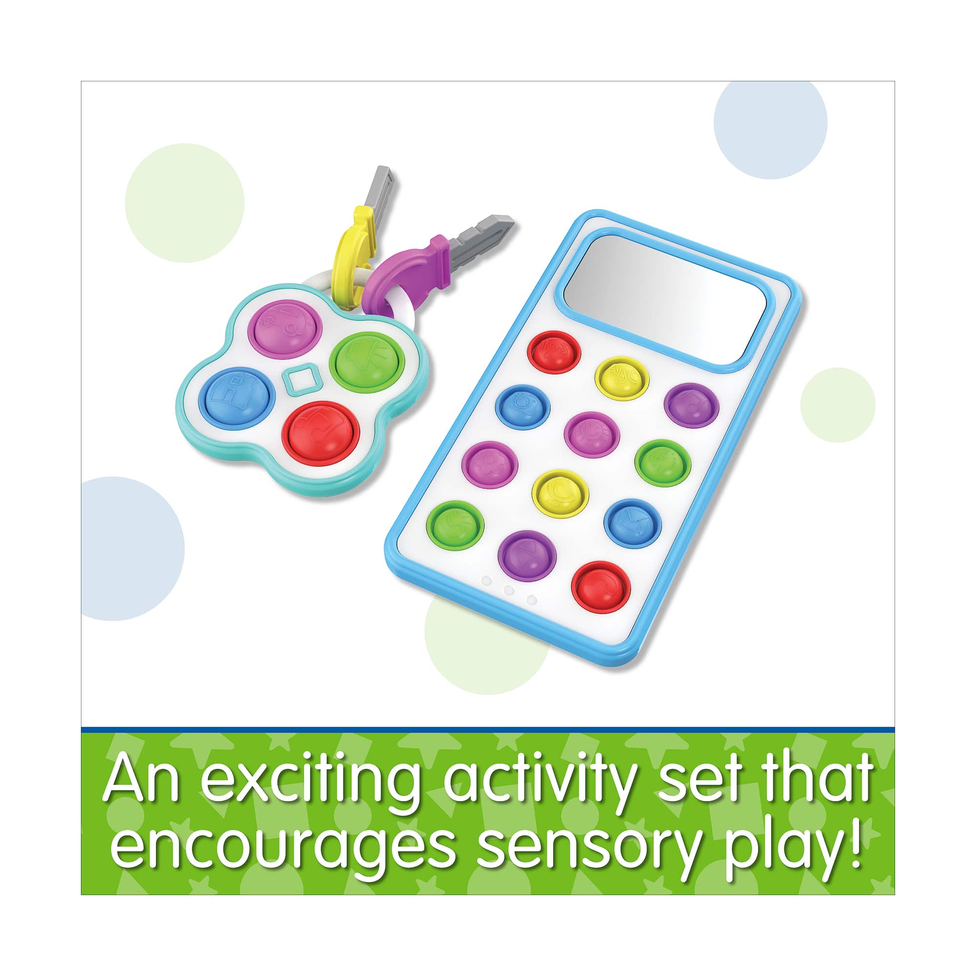Early Learning - Pop & Discover Phone and Keys Activity Set